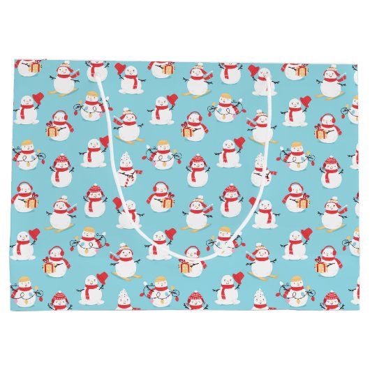 Kerstmannen Groot Cadeauzakje (Achterkant)