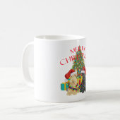 Kerstmannen Helpers Koffiemok (Voorkant links)