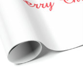 Kerstmannen in het bos van de berkenboom cadeaupapier (Rol Hoek)