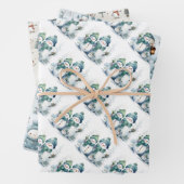 Kerstmannen Inpakpapier Vel (In situ)