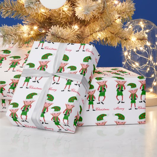 Kerstmannen Kerstmis Cadeaupapier (Feestdagen)