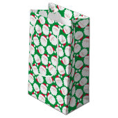 Kerstmannen Klein Cadeauzakje (Achterkant Gekanteld)