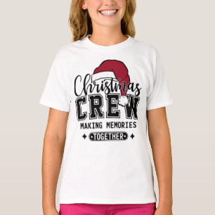 Kerstmannen maken herinneringen samen T-shirt