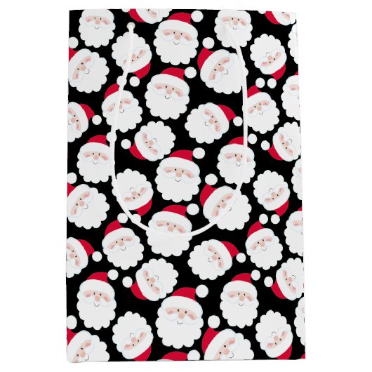 Kerstmannen Medium Cadeauzakje (Voorkant)