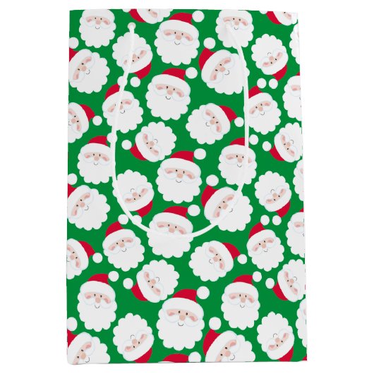 Kerstmannen Medium Cadeauzakje (Voorkant)