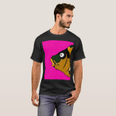 Kerstmannen Papa Baars Vis Grappig Vissen T-shirt (Voorkant volledig)