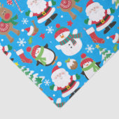 Kerstmannen Tissuepapier (Detail)