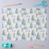 Kerstmannen Tissuepapier (Craft)