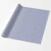 Kerstmannen van peperkoek cadeaupapier (Uitgerold)