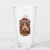 Kerstmannenfabriek Kerstmagie – Oude Kerstman Glas (Achterkant)