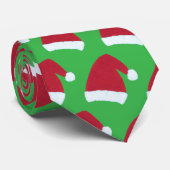Kerstmannenhoeden Kerst Kragen Stropdas (Opgerold)