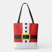 Kerstmannenjas Tote Bag (Achterkant)