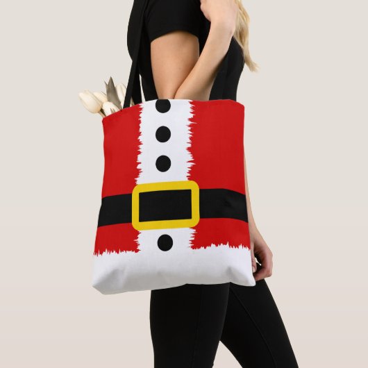 Kerstmannenjas Tote Bag (Dichtbij)