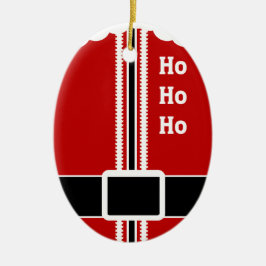 Kerstmannenpak Keramisch Ornament