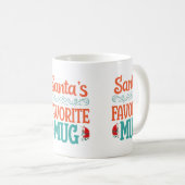 Kerstmannetje Favoriete Mok   (Voorkant rechts)