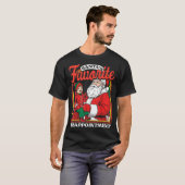 Kerstmannetje Favoriete Teleurstelling Grappig Sar T-shirt (Voorkant volledig)