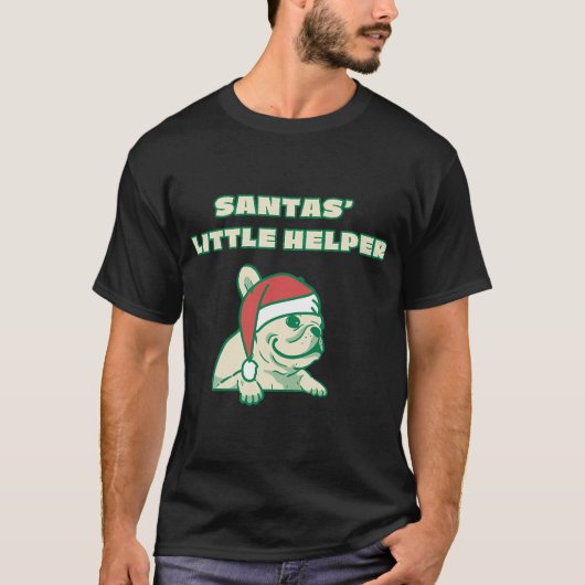 KERSTMANNETJE HULPHOND Kersthond T-shirt (Voorkant)