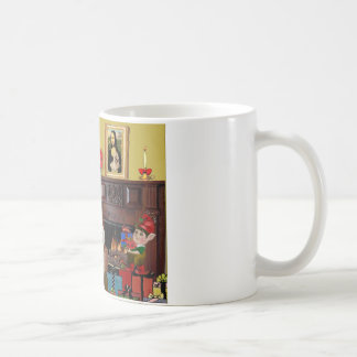 Kerstmannetje met 2 Cairn Terriers Koffiemok