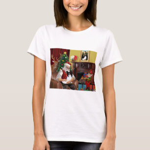 Kerstmannetje met Papillon T-shirt