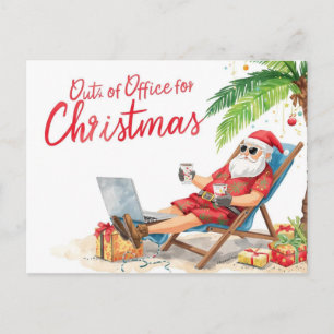 Kerstmannetje Online Programmeur Prettig Kerstfees Feestdagenkaart