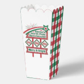 Kerstmannetje Retro Marquee – Ho Ho Ho Prettig & S Bedankdoosjes (Achterkant)