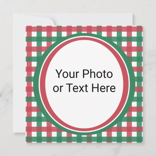 Kerstmannetje Retro Marquee – Ho Ho Ho Prettig & S Kaart (Achterkant)