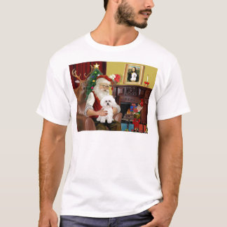 Kerstmannetje's Bichon Frise #2 T-shirt