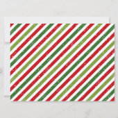 Kerstmannetjes Goede Lijst Certificaat Kaart (Achterkant)