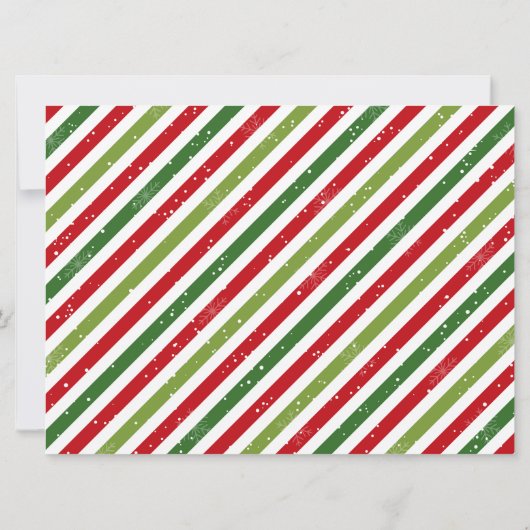 Kerstmannetjes Goede Lijst Certificaat Kaart (Achterkant)