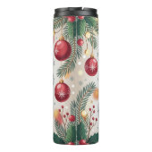 Kerstmannetje's Kleine Helper Kat Thermosbeker (Achterkant)