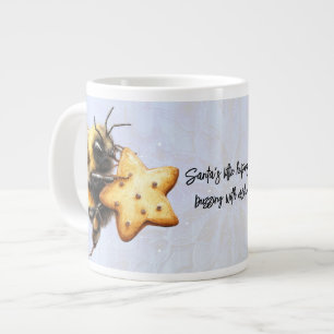 Kerstmannetje's Kleine Helpers Zoemen van Opwindin Grote Koffiekop