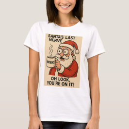 Kerstmannetjes Laatste Zenuw Express T-shirt