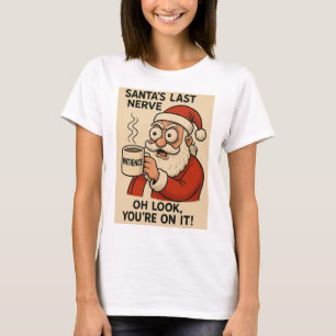Kerstmannetjes Laatste Zenuw Express T-shirt
