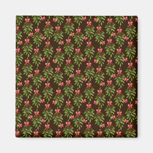 Kerstmannetjes - magneet (Voorkant)