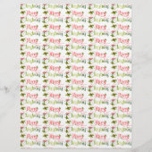 Kerstmannetjes persoonlijke brief aan uw kind Noor (Achterkant)