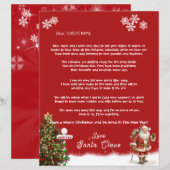 Kerstmannetjes persoonlijke brief aan uw kind Noor (Voorkant / Achterkant)