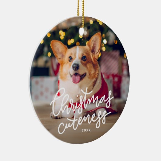 Kerstmannetjes schattige feestdagen ornament (Rechts)