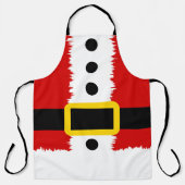 Kerstmannetjes schort (Voorkant)