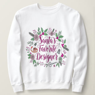 Kerstmanns favoriete ontwerper Kerst naai cadeau i Trui