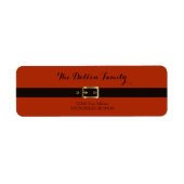 Kerstmanpak, Kerstmis Etiket (Voorkant)