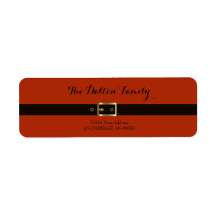 Kerstmanpak, Kerstmis Etiket