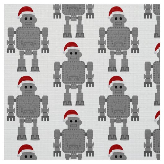 kerstmanrobot stof (Swatch)