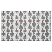 kerstmanrobot stof (Fat Quarter)