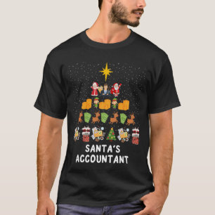 Kerstman's Accountant Kerstmis Accountant T-shirt