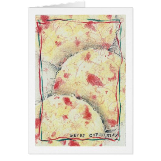 Kerstman's Baard Kerstkoekjes met Recept (Voorkant)