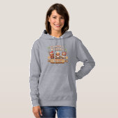 Kerstman's Baking Crew Kerstkoekjes Hoodie (Voorkant volledig)
