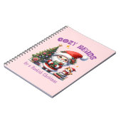 Kerstman's Boekachtige Kerst Gezellig Leest Notitieboek (Linkerzijde)