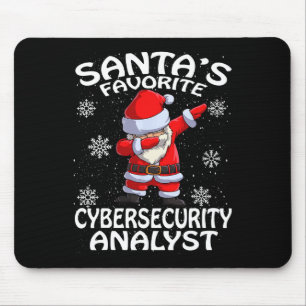 Kerstman's favoriete cyber security analist kerst muismat