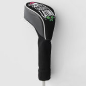 Kerstman's favoriete Latina Kerst Lelijke Kerstmis Golfheadcover (Schuin)