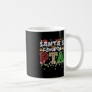 Kerstman's favoriete PTA Kerst fysiotherapeut Koffiemok